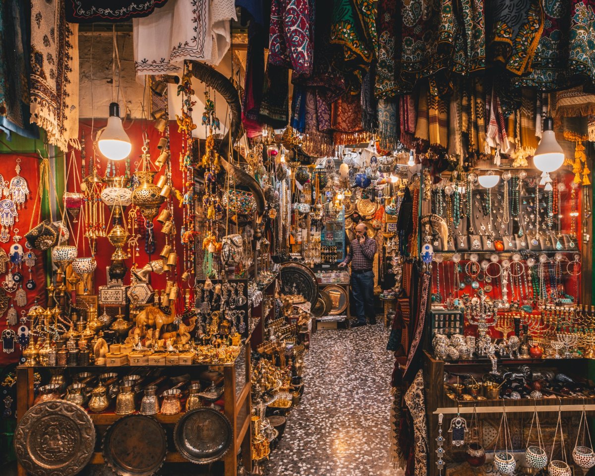 Prodej na Velkém bazaru, Istanbul