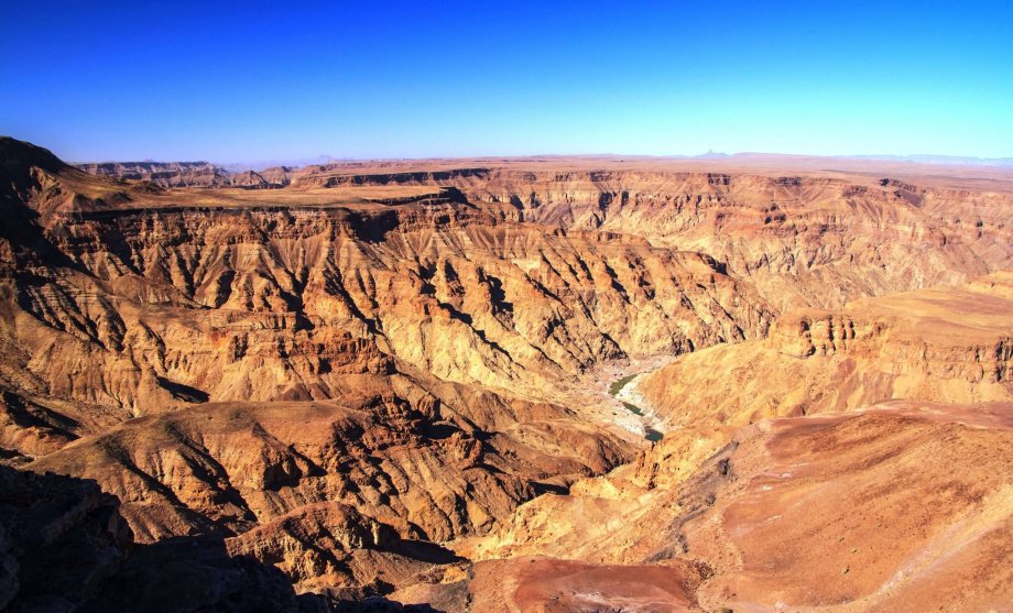 Fish River Canyon v Namibii