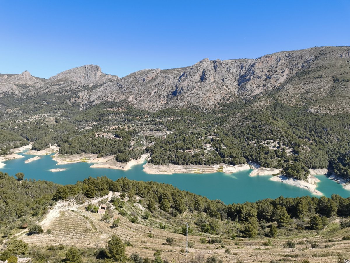 Přehrada Guadalest