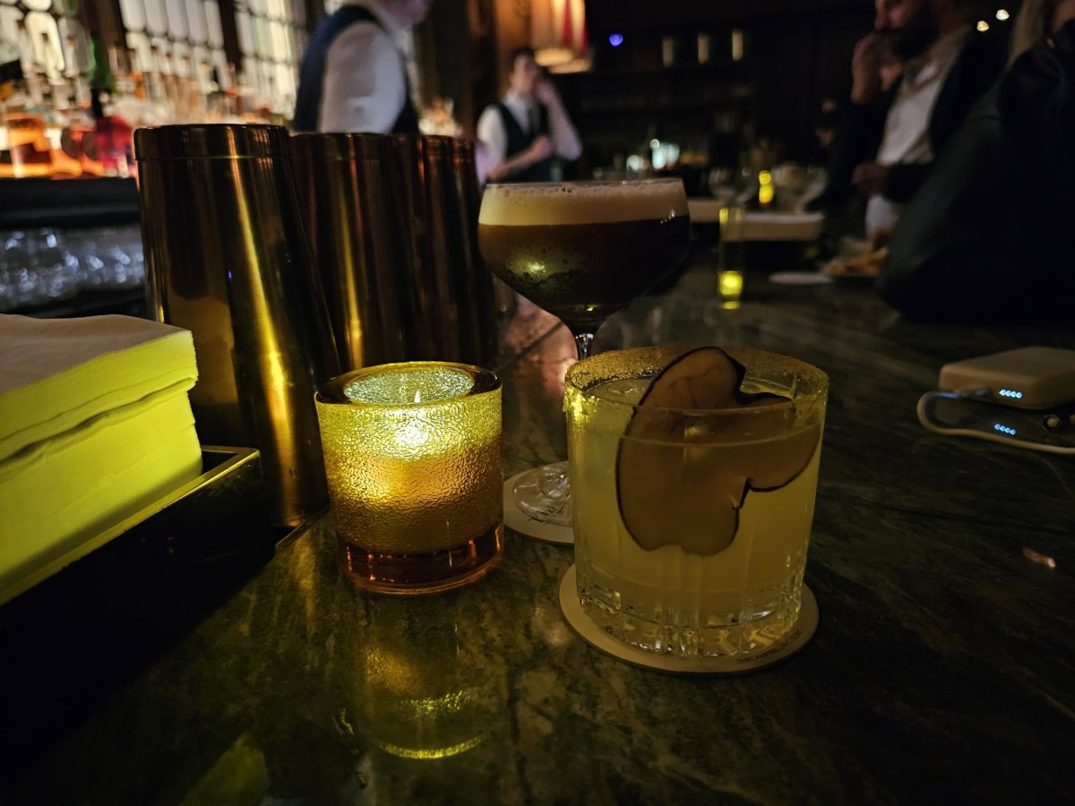 Campbell Bar, koktejly