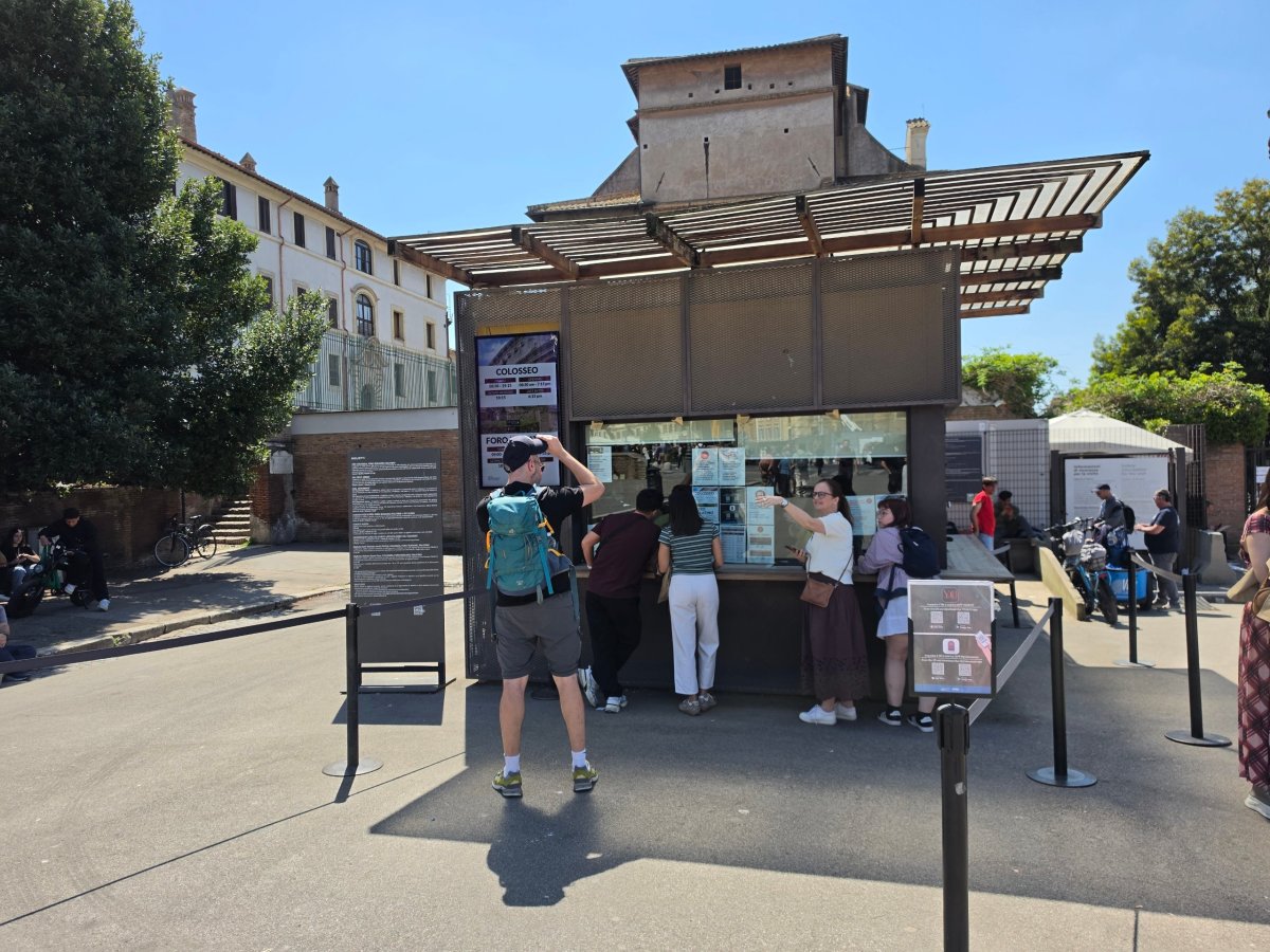 Pokladna, Forum Romanum
