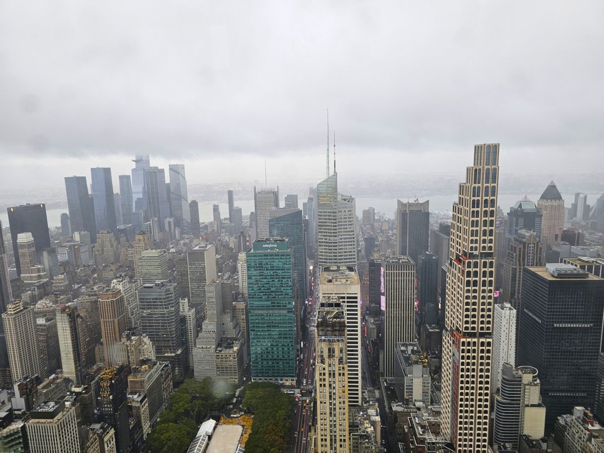 Summit One Vanderbilt, výhled směr Penn Station