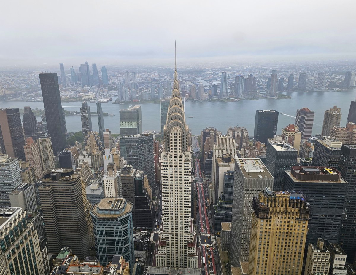 Summit One Vanderbilt, výhled na Chrysler Building