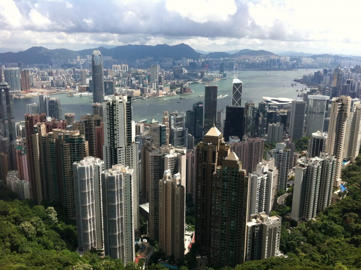 výhled z Victoria Peak