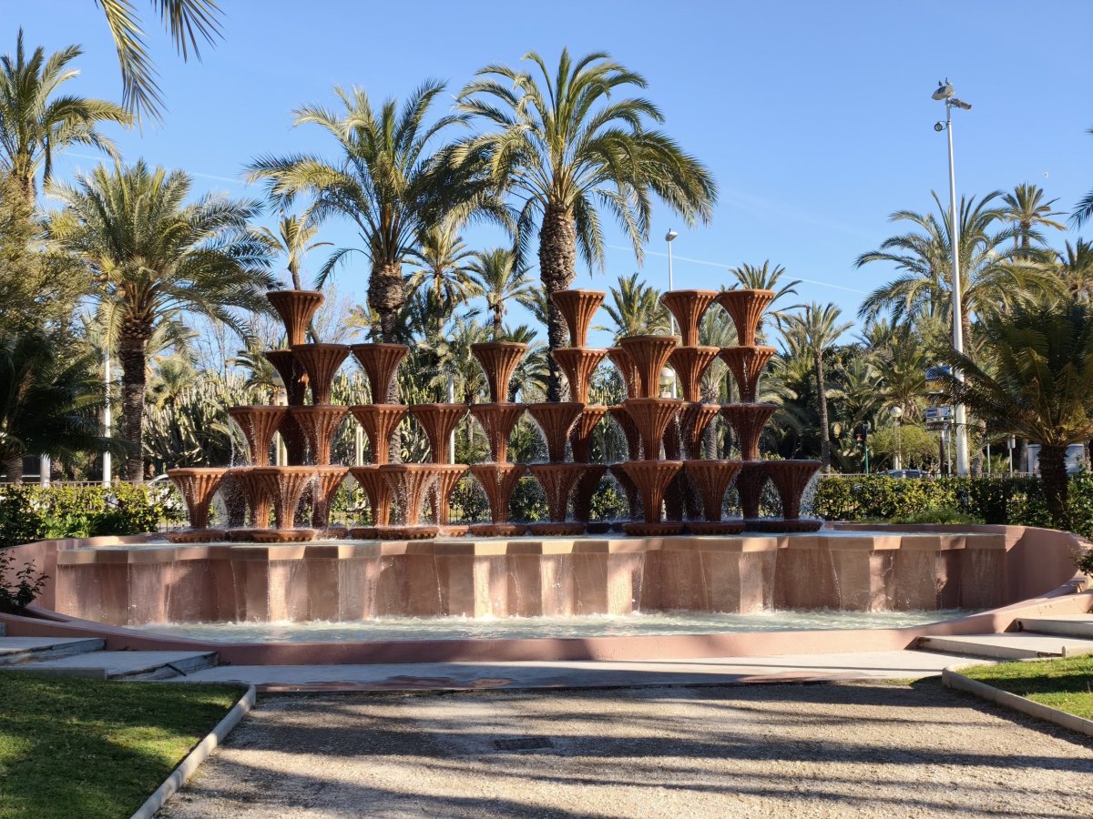 Kašna v Parque Municipal