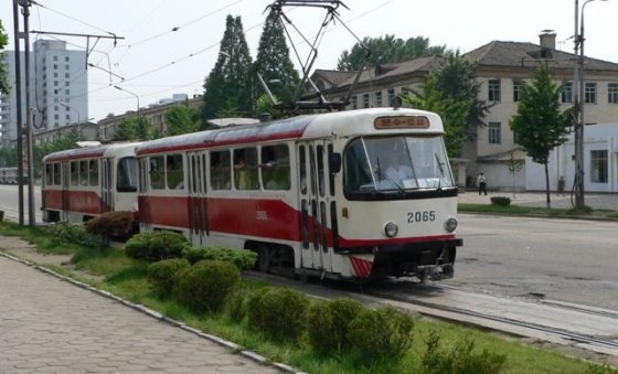 Česká tramvaj v Pchjongjangu