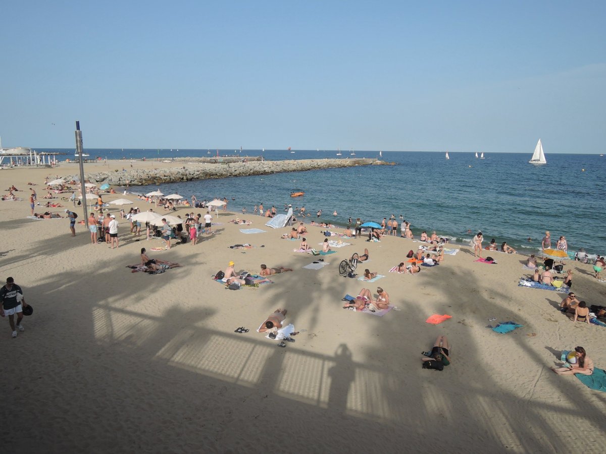 Pláž Barceloneta