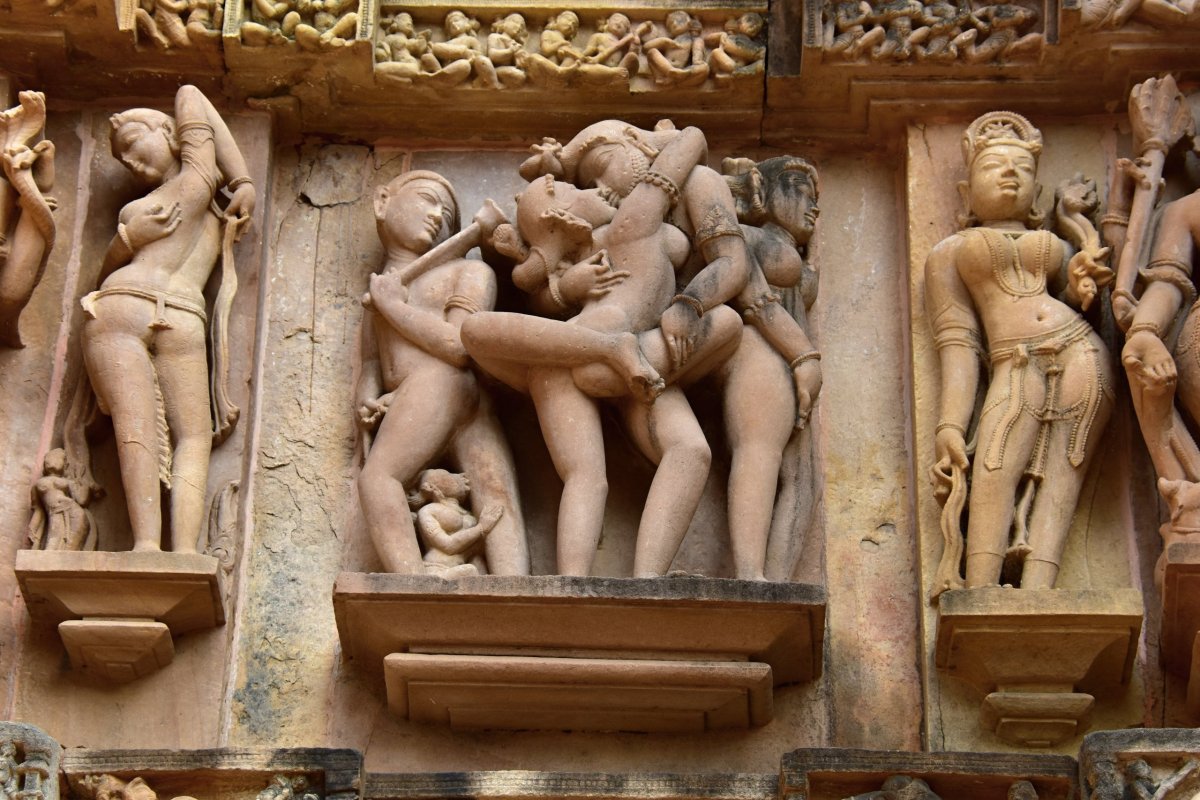 Chrámy v Khajurahu