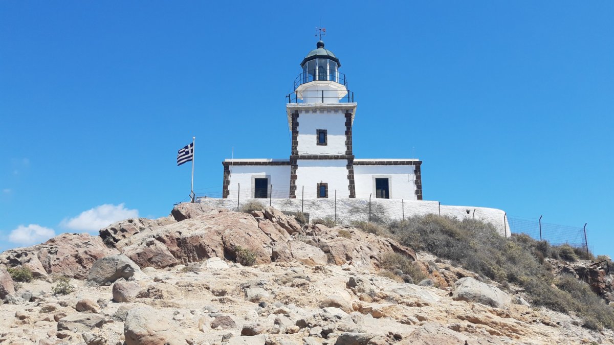 Maják na jižním cípu ostrova