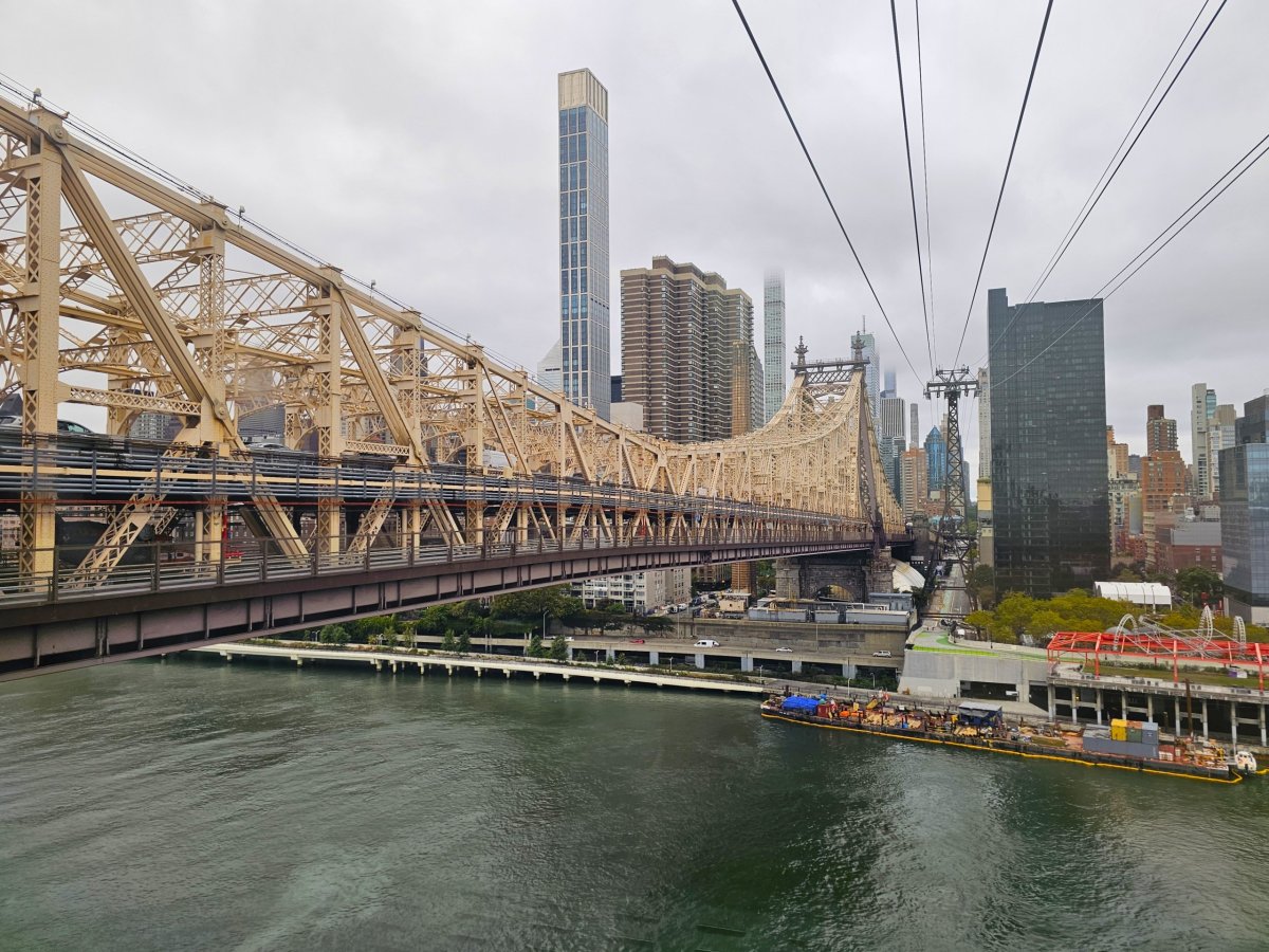 Jízda lanovkou na Roosvelt Island