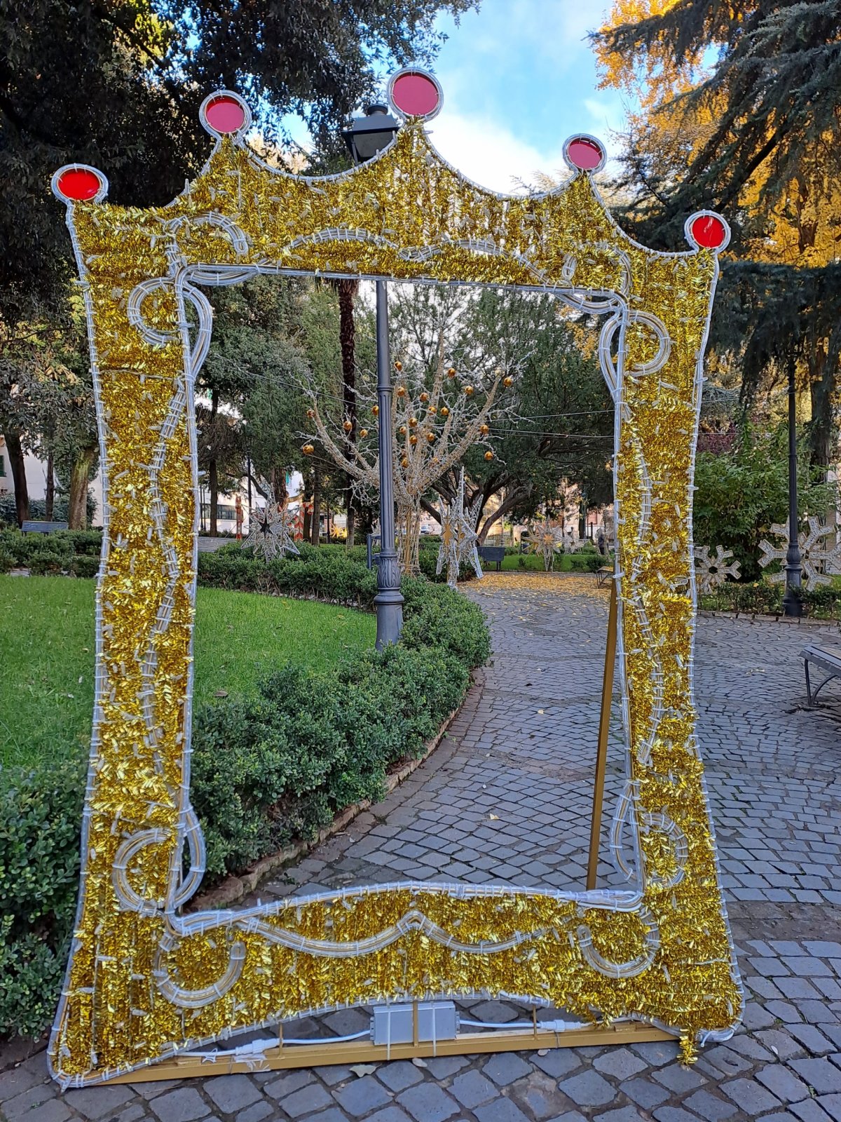 Vstup do pohádkového parku.