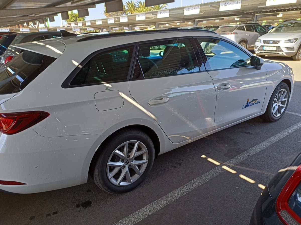 Náš vypůjčený Seat Leon Caravan