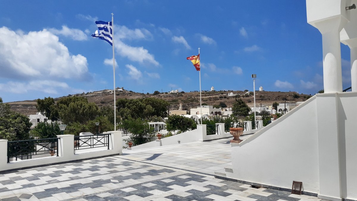 Výhled na větrné mlýny