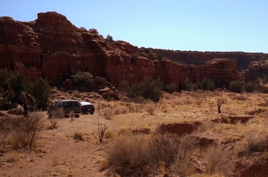 Zatčení Waltera Whitea v poušti