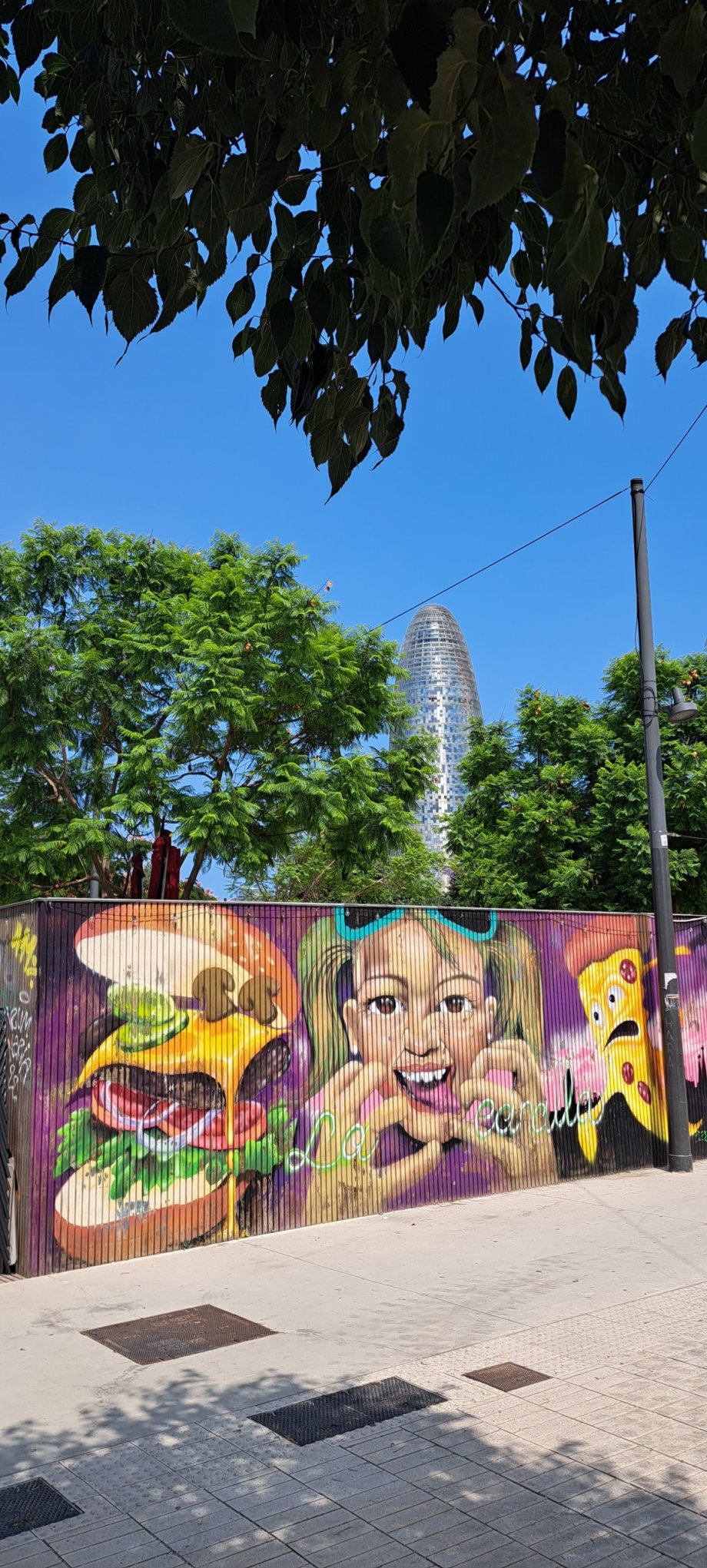 Barcelonský street art