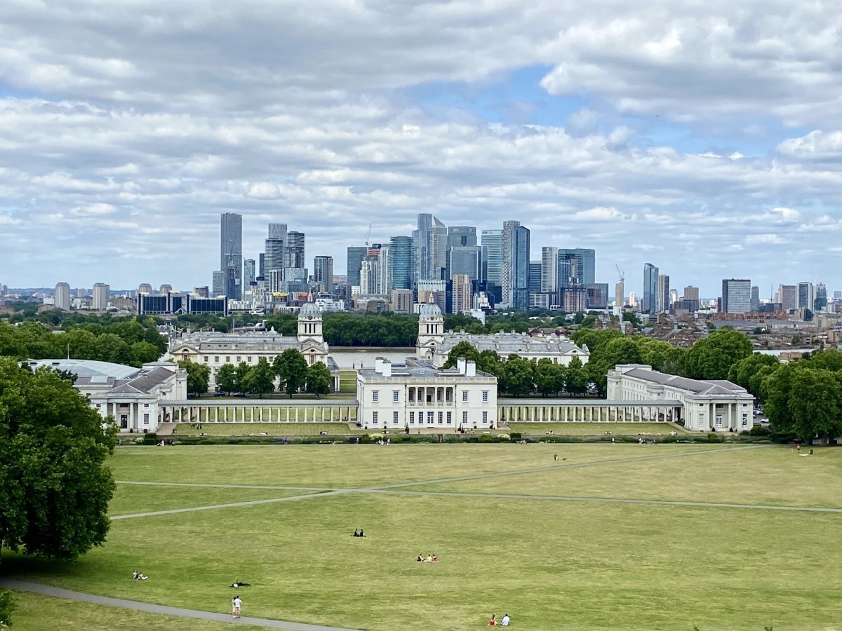 výhled z Greenwich