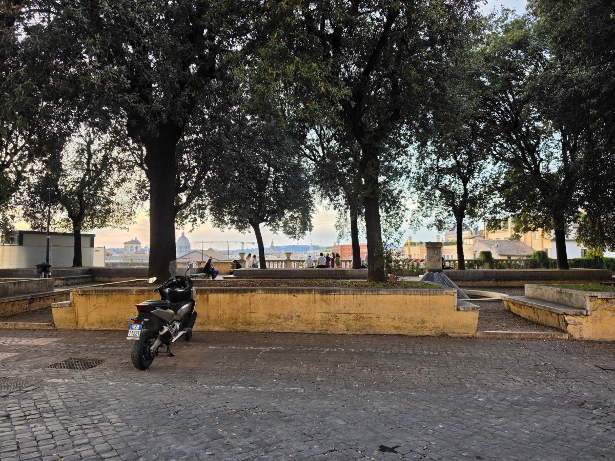 Vyhlídka u Piazza del Campidoglio
