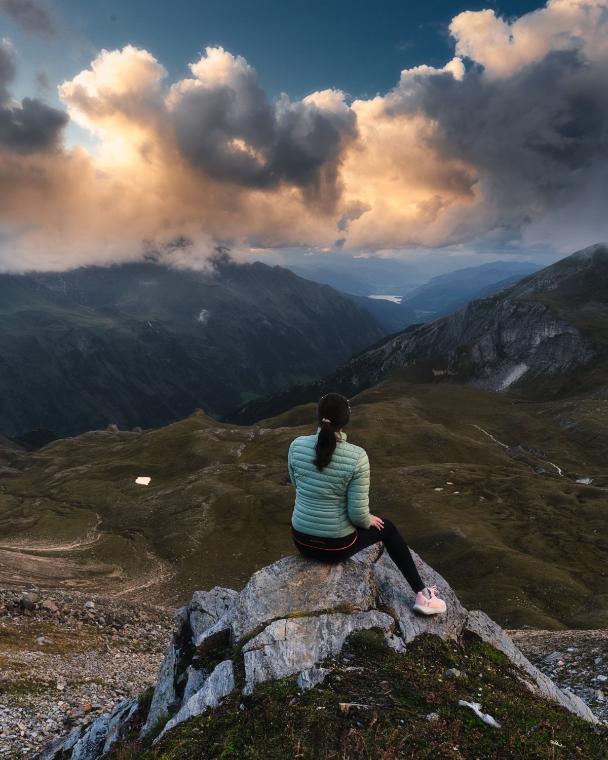  Výhled z Edelweißspitze 