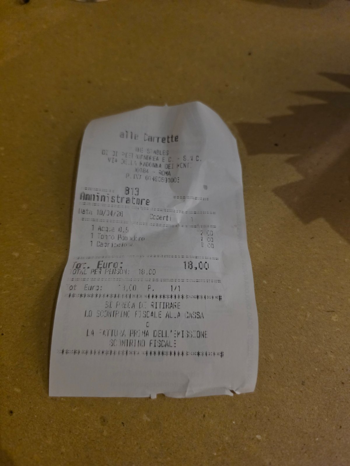 Pizzeria alle Carrette