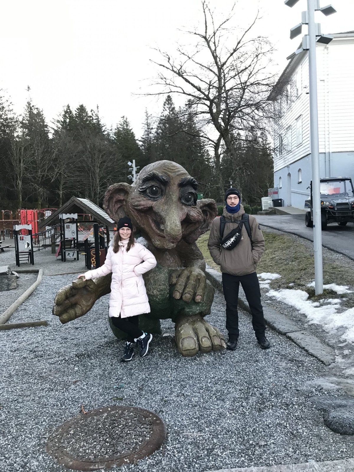 Musíme uznat, že celá vyhlídka byla výborně uzpůsobena dětem, krásné a rozlehlé prostředí 