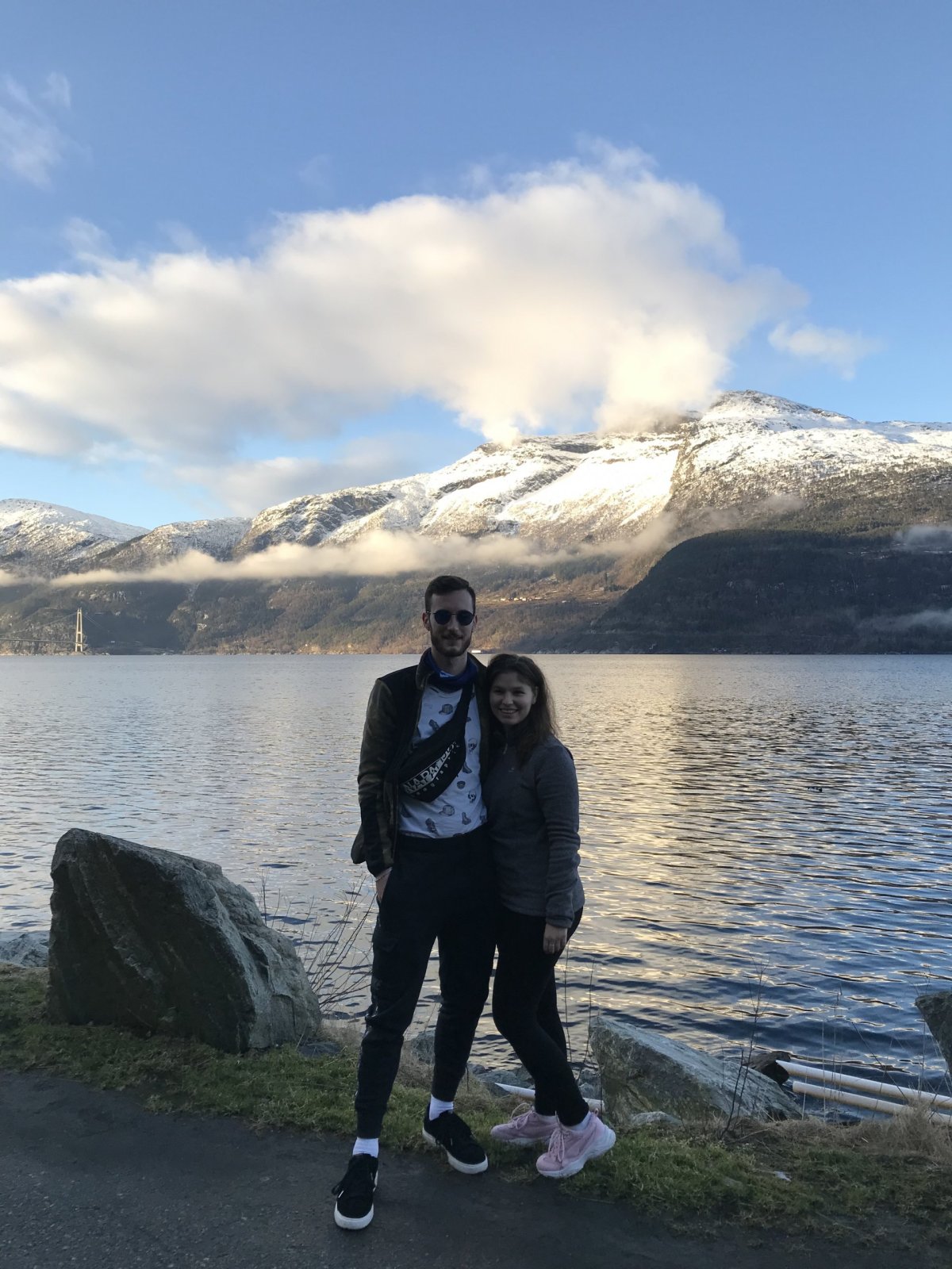 Jednu fotku jsme si střihli i u Fjordu 