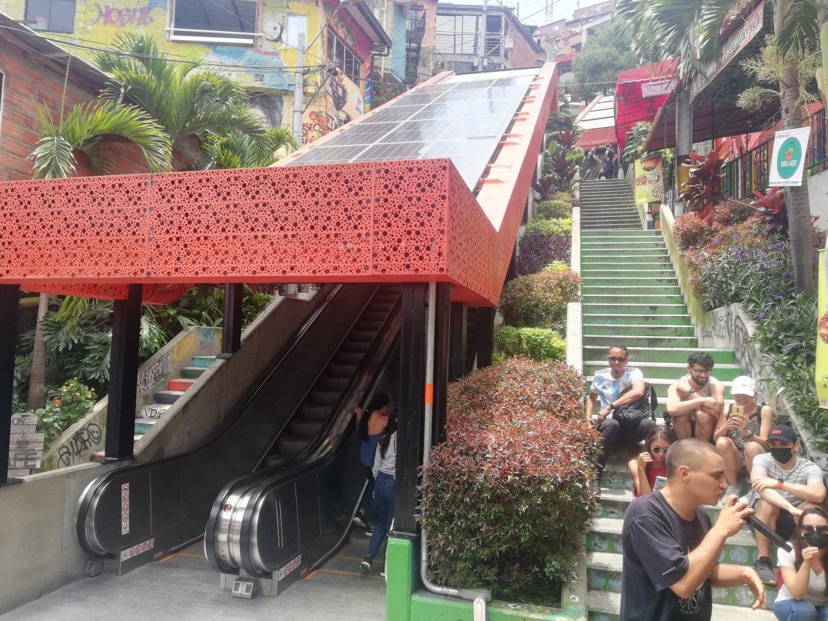 Eskalátory v Comuna 13