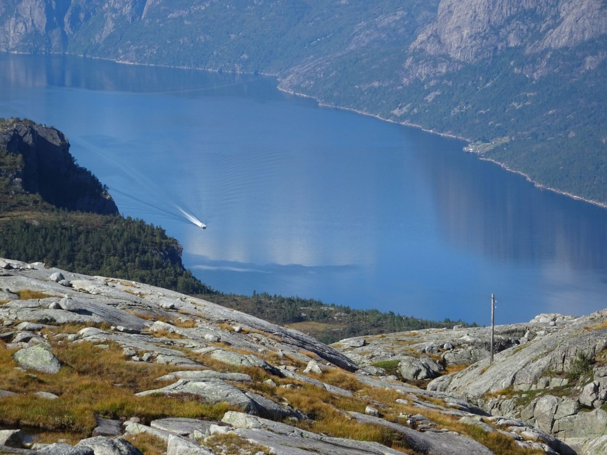pohled na Lysenfjord