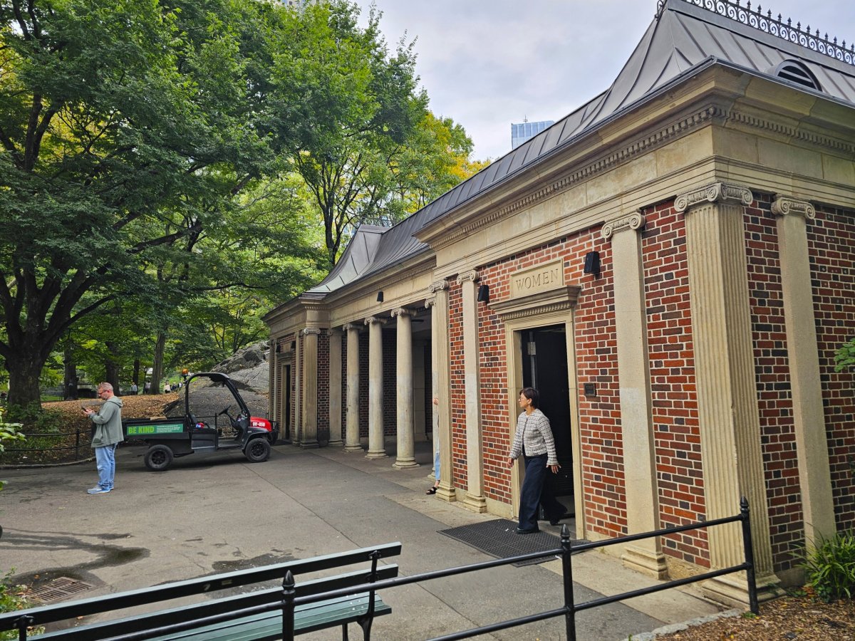 Veřejné toalety v Central Parku