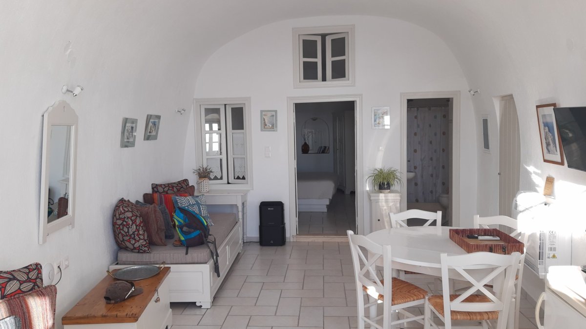 Jeskynní dům uvnitř