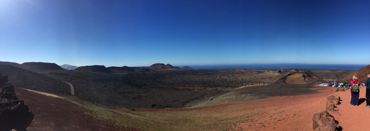 Timanfaya v panorámě