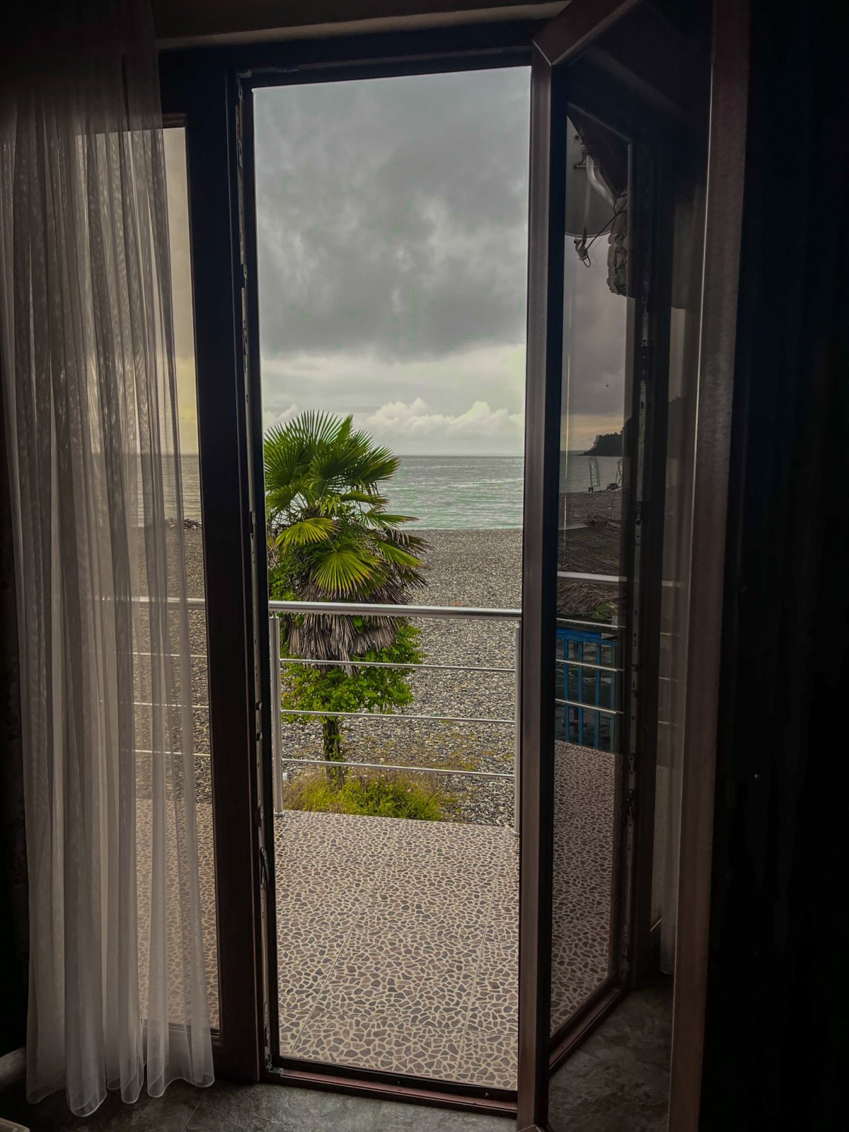 výhled z naší ložnice