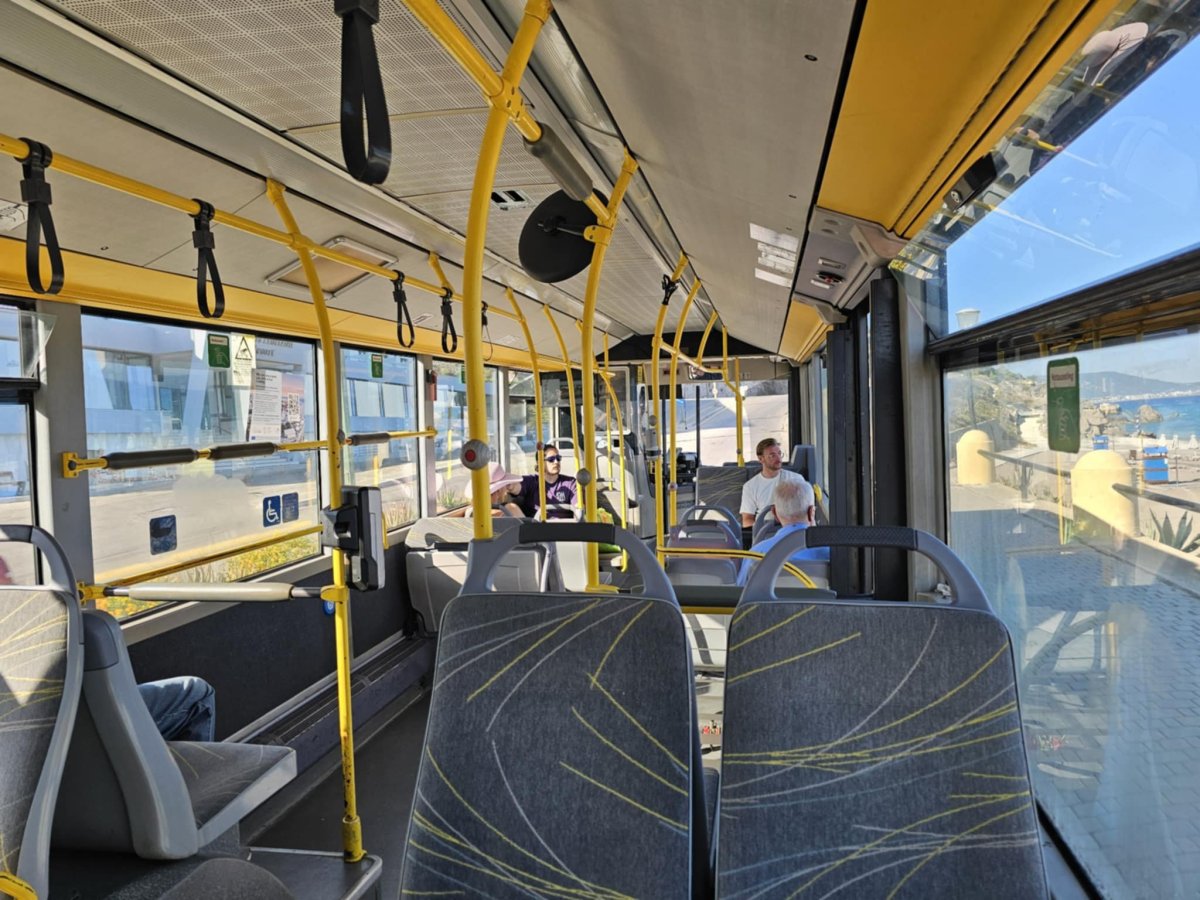 Interiér autobusů D.E.S. Roda