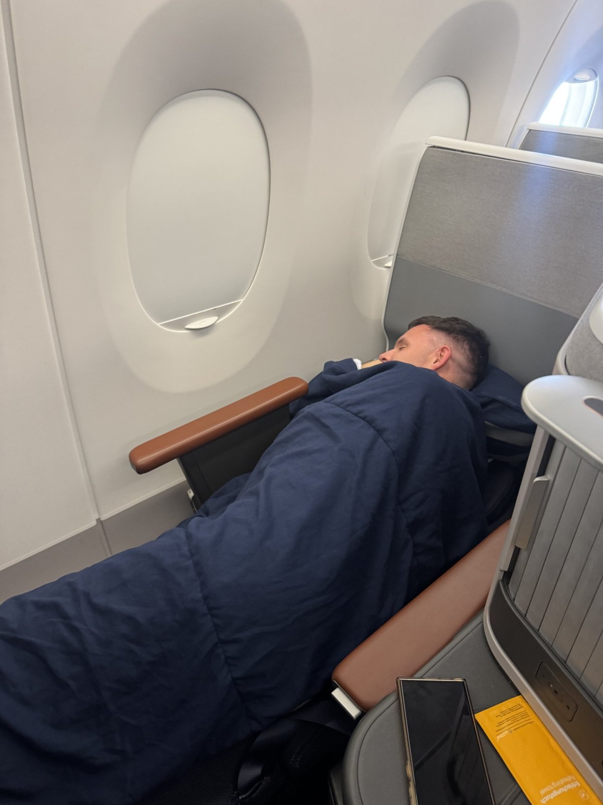Já spím v business class Allegris