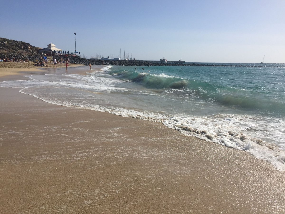 Playa Flamingo z blízka