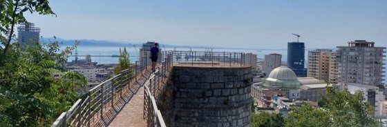 Výhled z balkónu. Bez komentáře. 