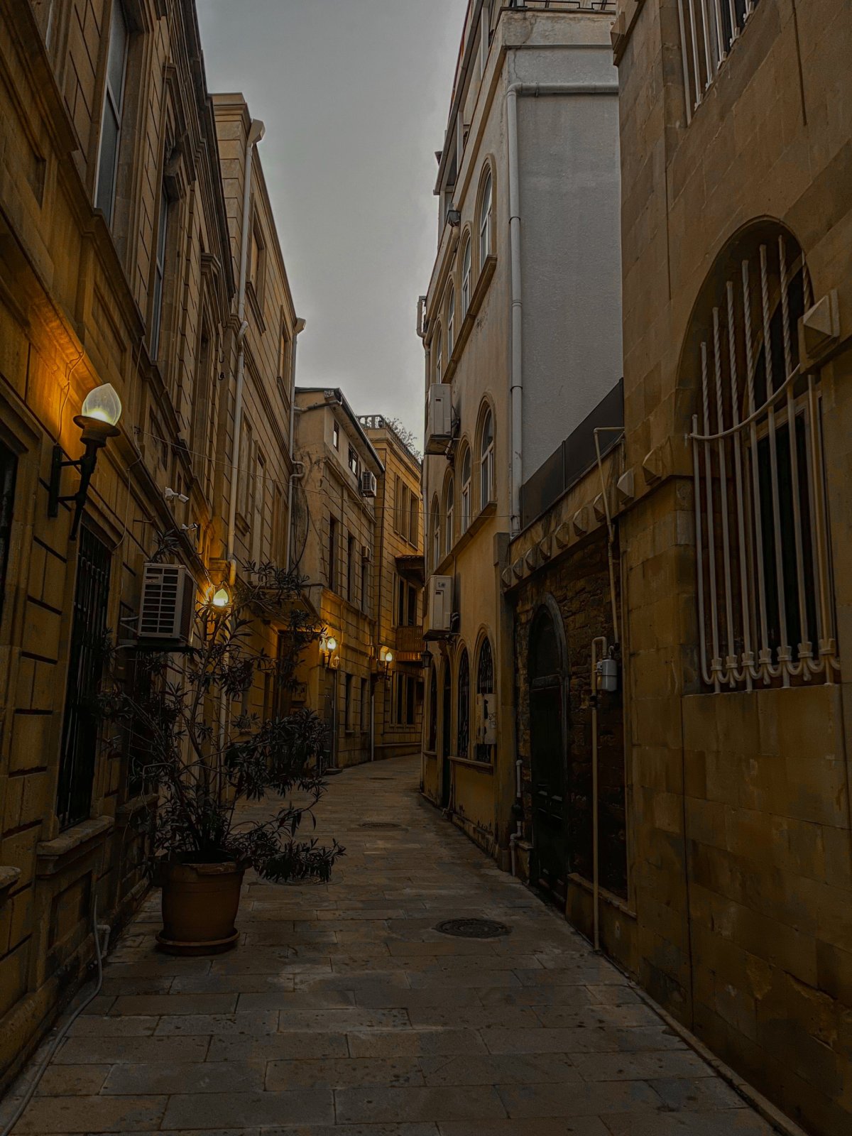 uličky starého Baku