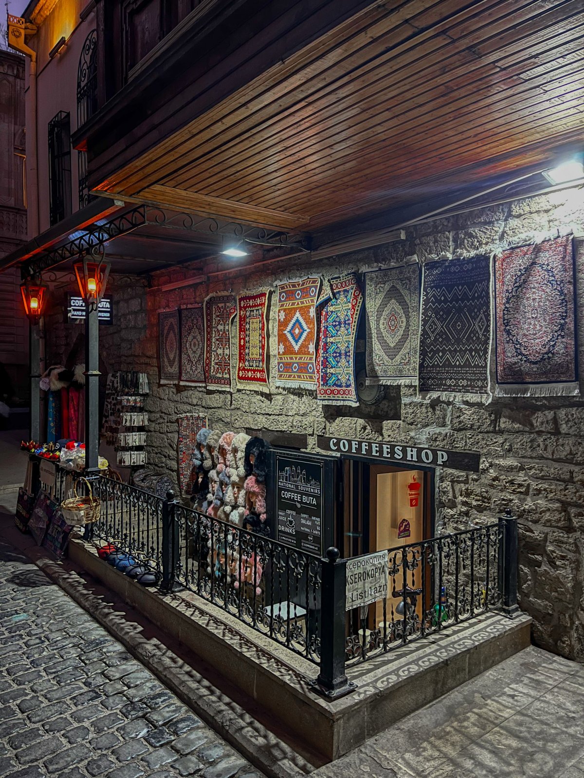 uličky starého Baku