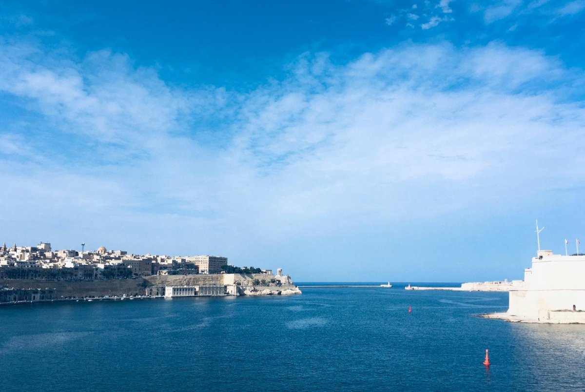 Pohled na Vallettu z Trojměstí
