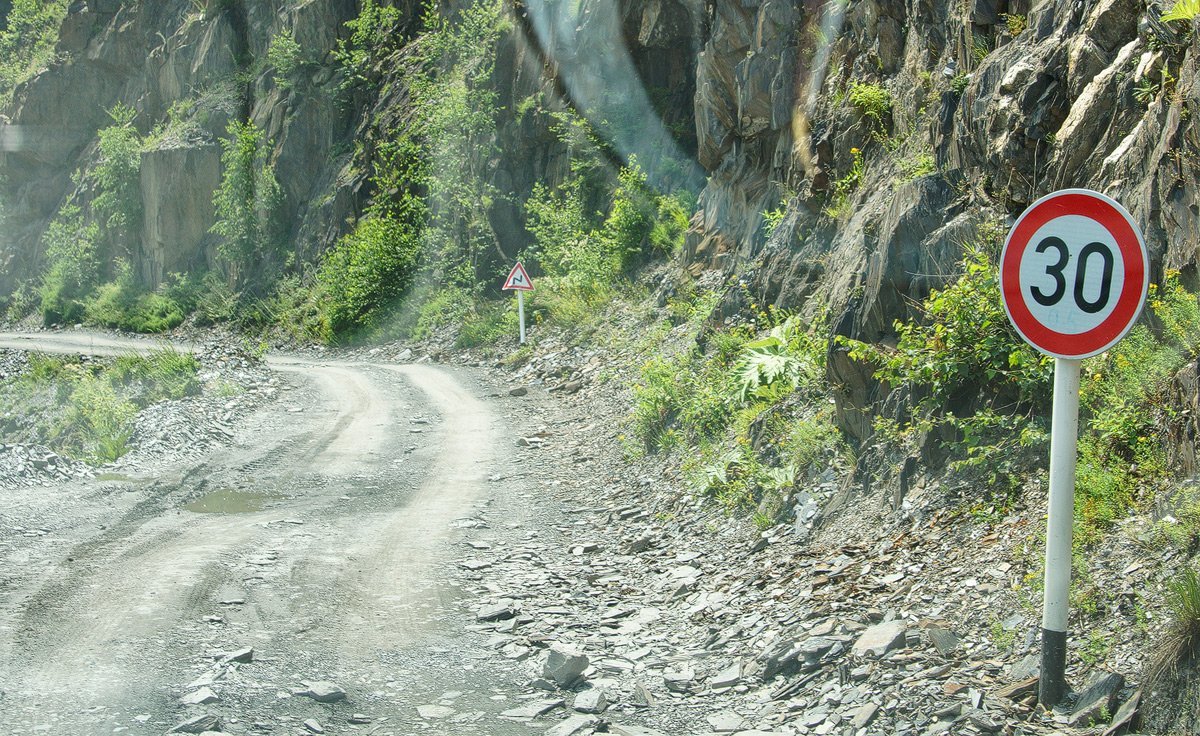 Cesta du Ushguli