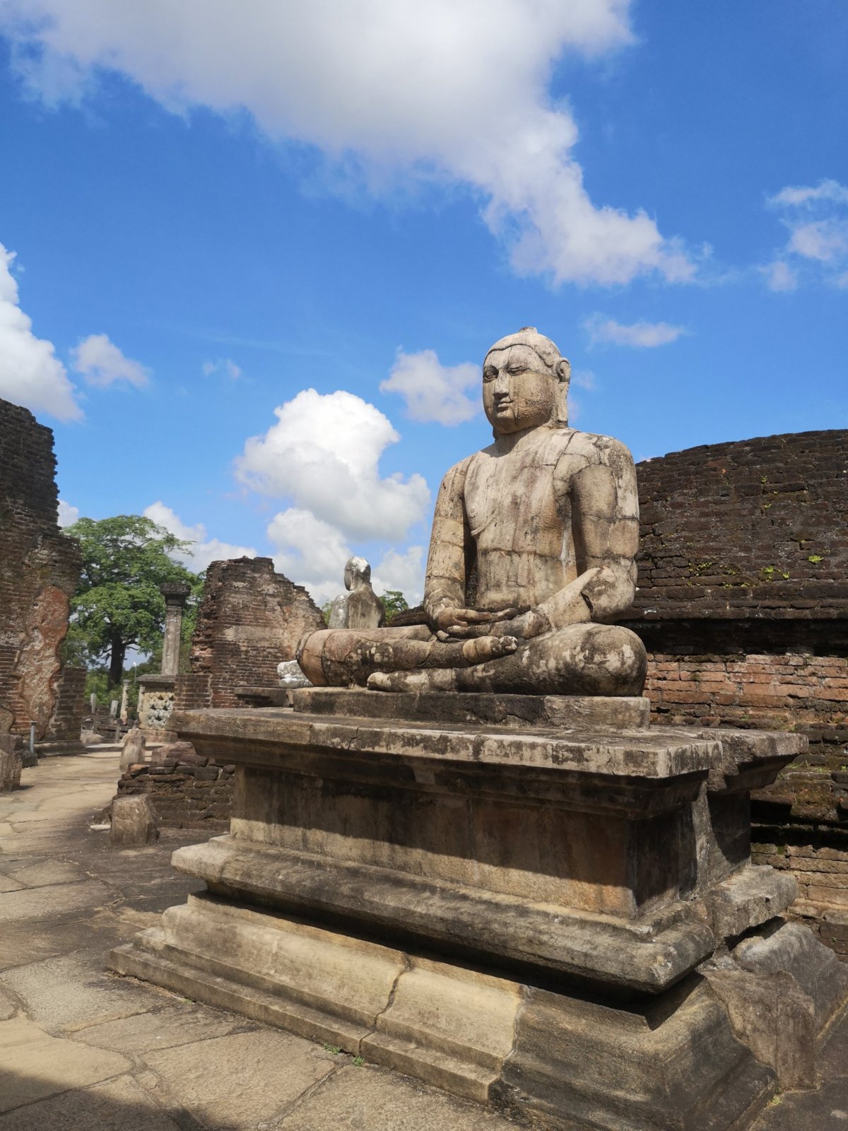 Ruiny starého města Polonnaruwa