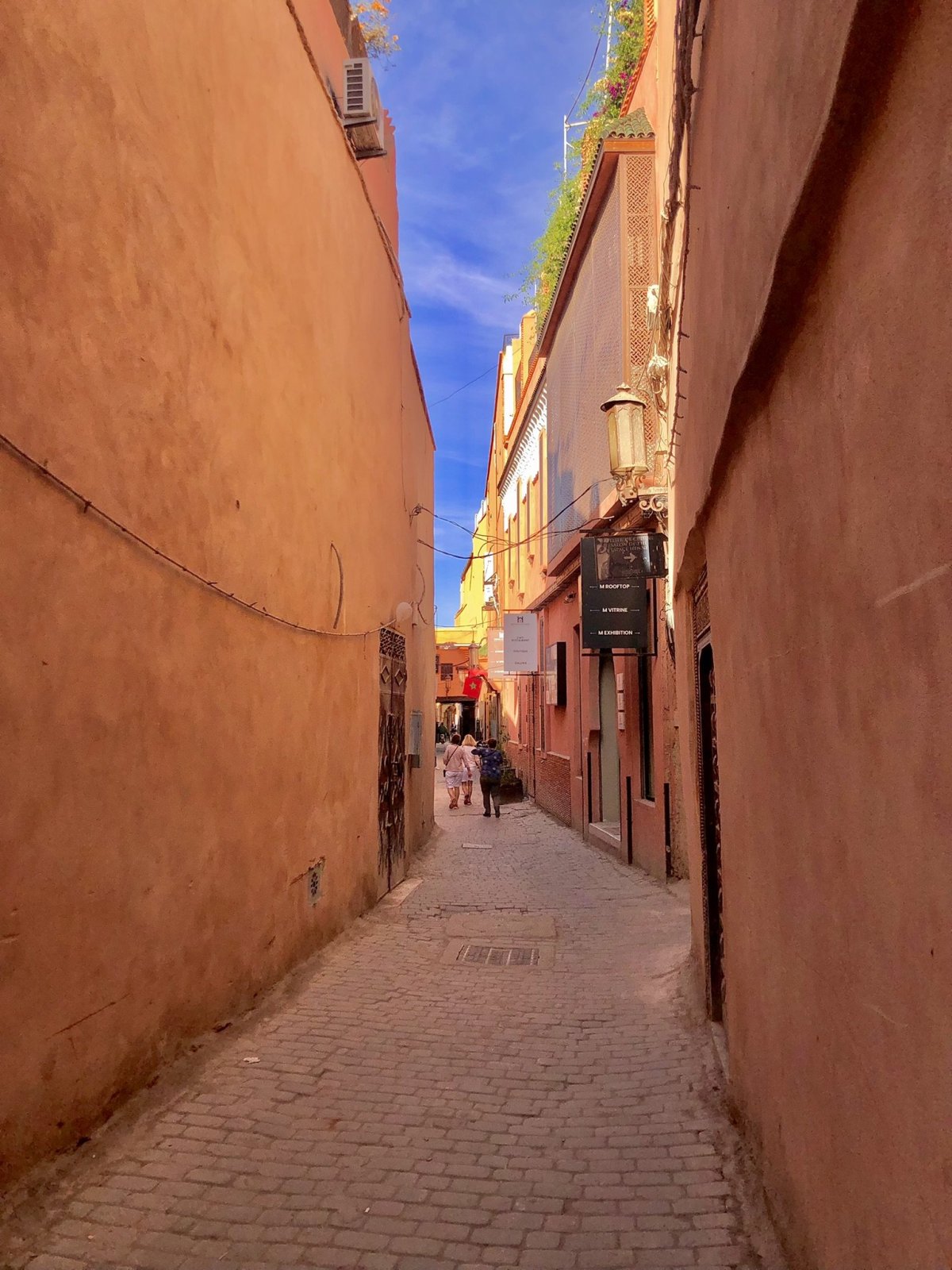 Menšia ulička v Medine