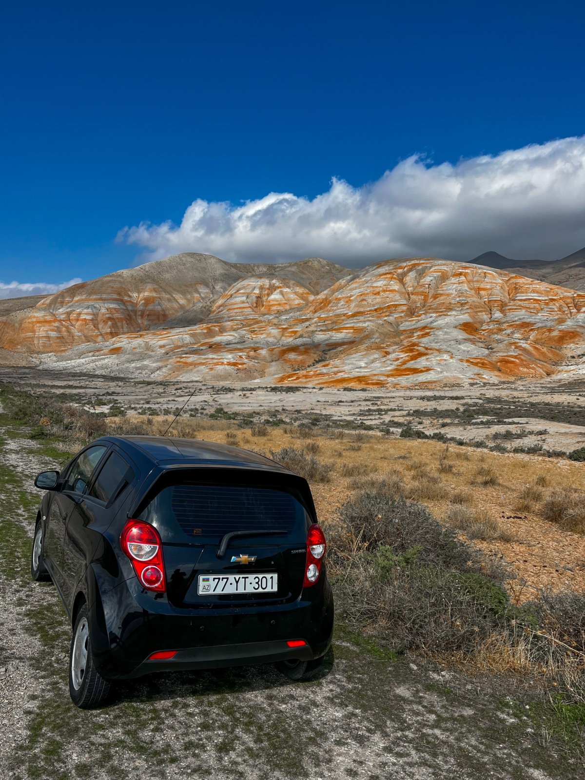 náš Ševík u Candy Cane Mountains