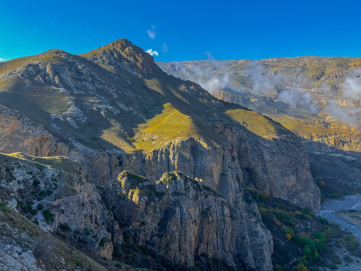 panoramata po cestě do vesnice Xinaliq