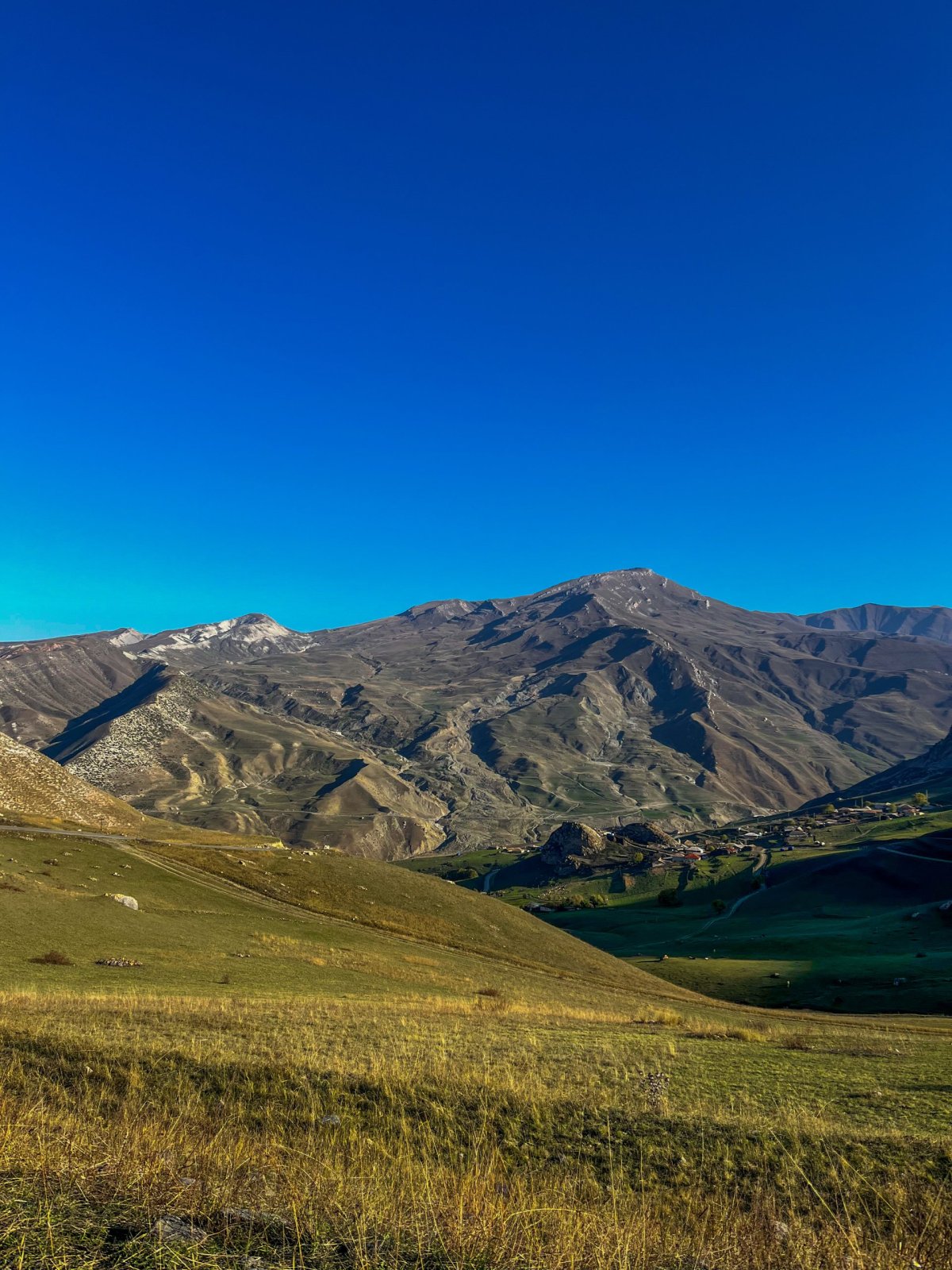 panoramata po cestě do vesnice Xinaliq