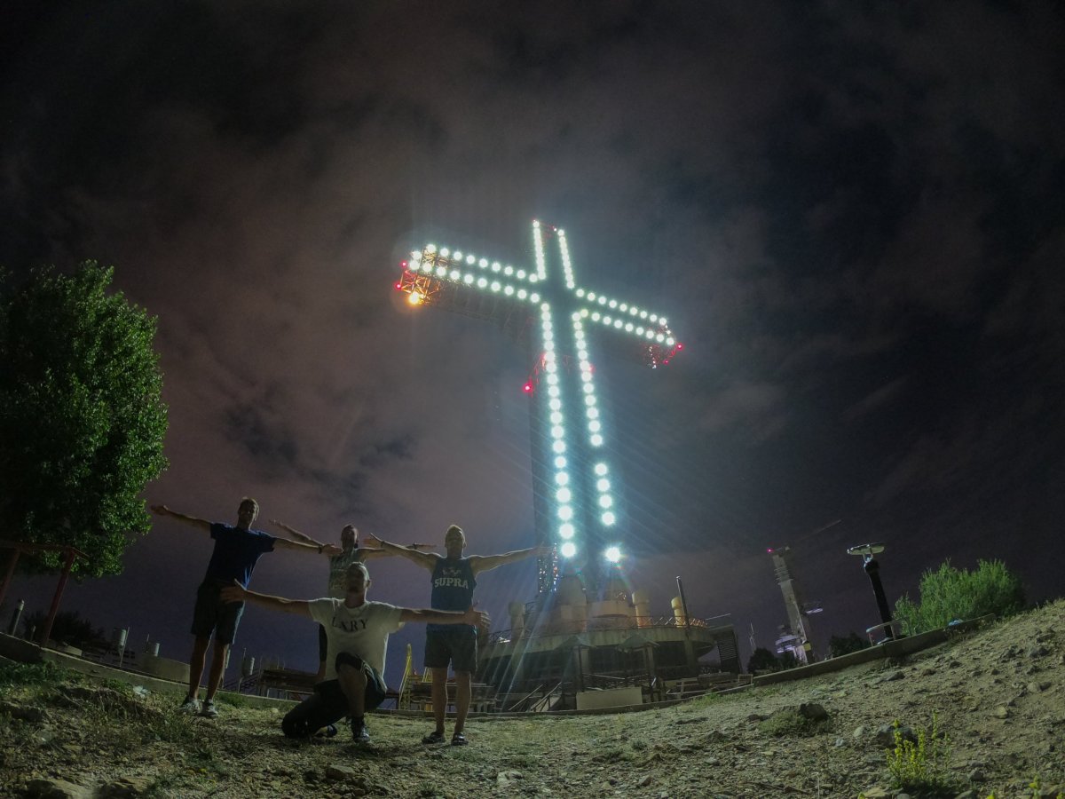 Millenium cross, Skopje