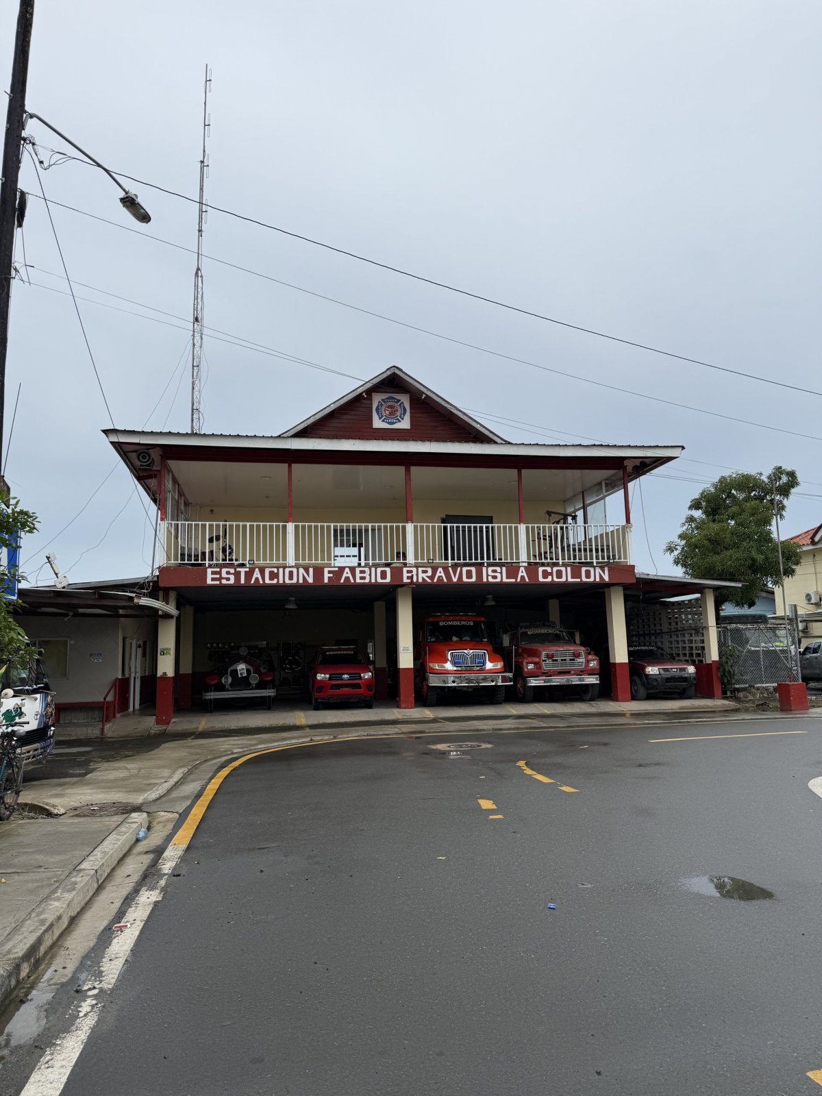 Bocas - hasičská stanice