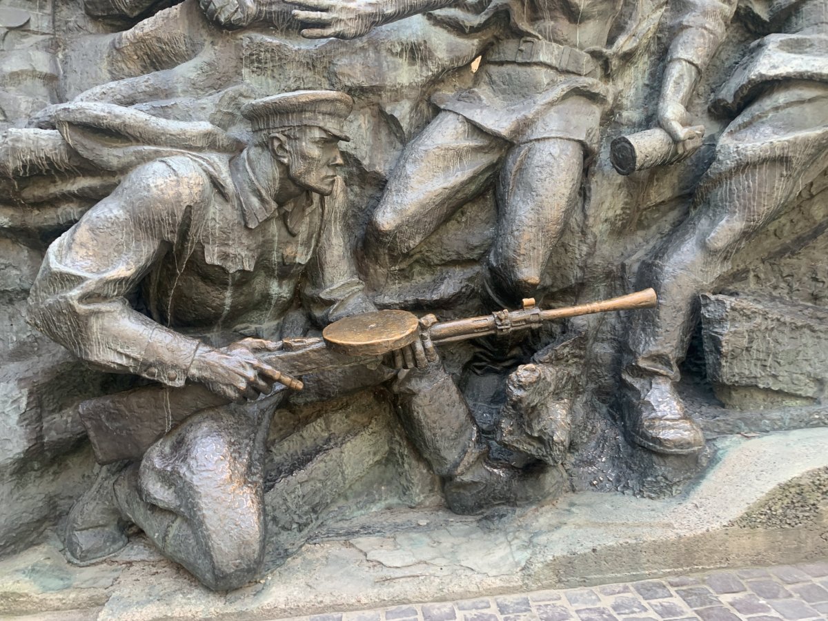 Památník boje o Dněpr