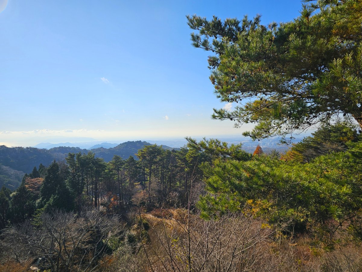 Chrám Tenjo-ji, vyhlídka