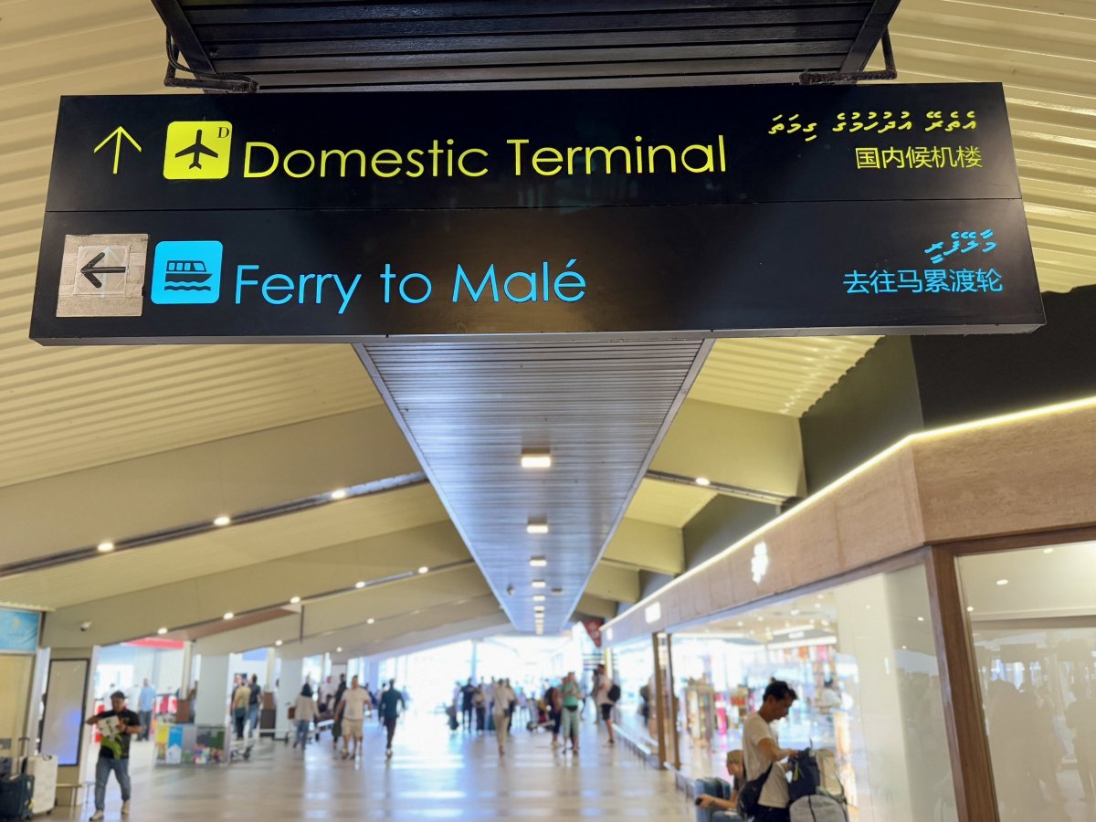 Přestup na vnitrostátní terminál