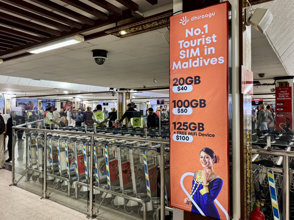 SIM Card Dhiraagu Malé MLE